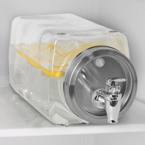 Glass Refrigerator Beverage Dispenser