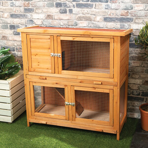 Double Level Hutch with Base