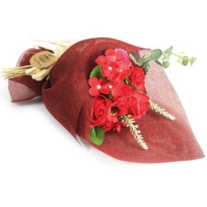 Standing Soap Flower Bouquet Gift Wedding Xmas Filler