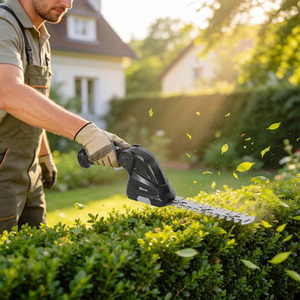 Outsunny 2-in-1 Cordless Hedge Trimmer and Grass Shear