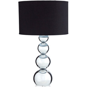 Cameo Touch Table Lamp with Black Shade
