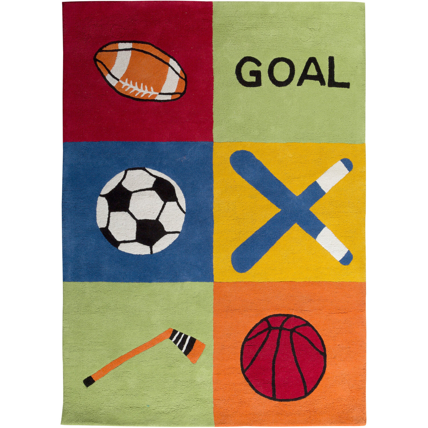 Kids Sport Rug - Multicolour