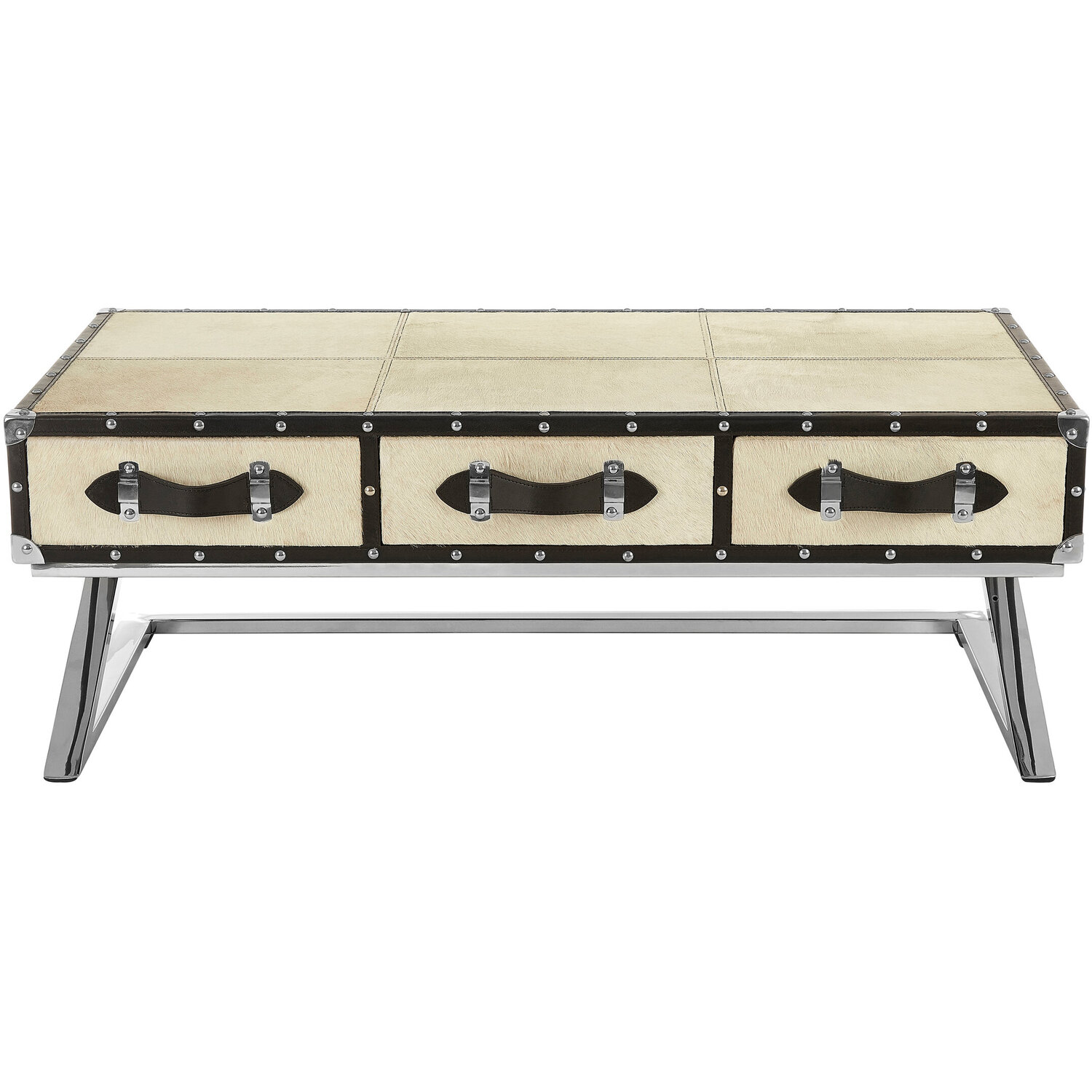 Kensington Townhouse Mango Wood Coffee Table - Black