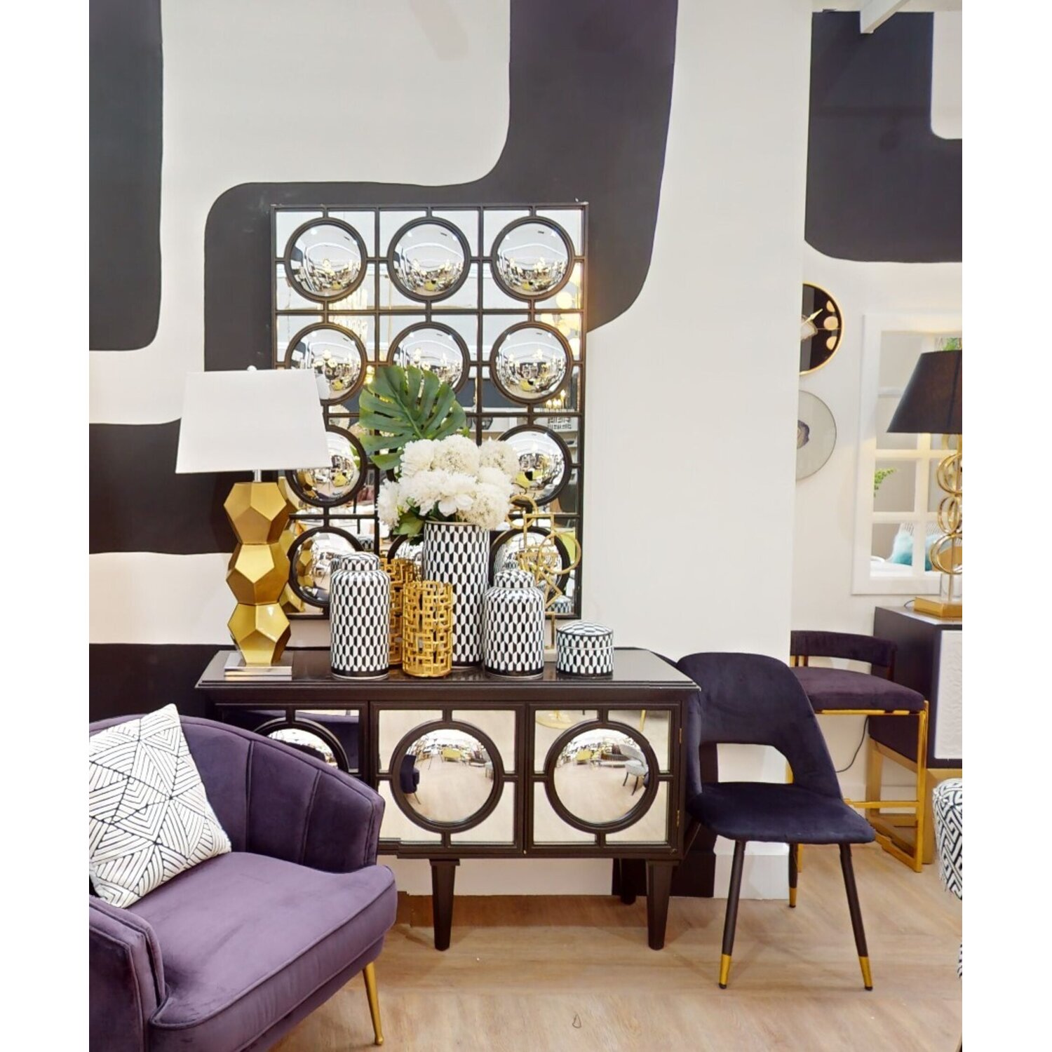 Image of Tristram Antique Brown Arc Leaf Wall&hellip;