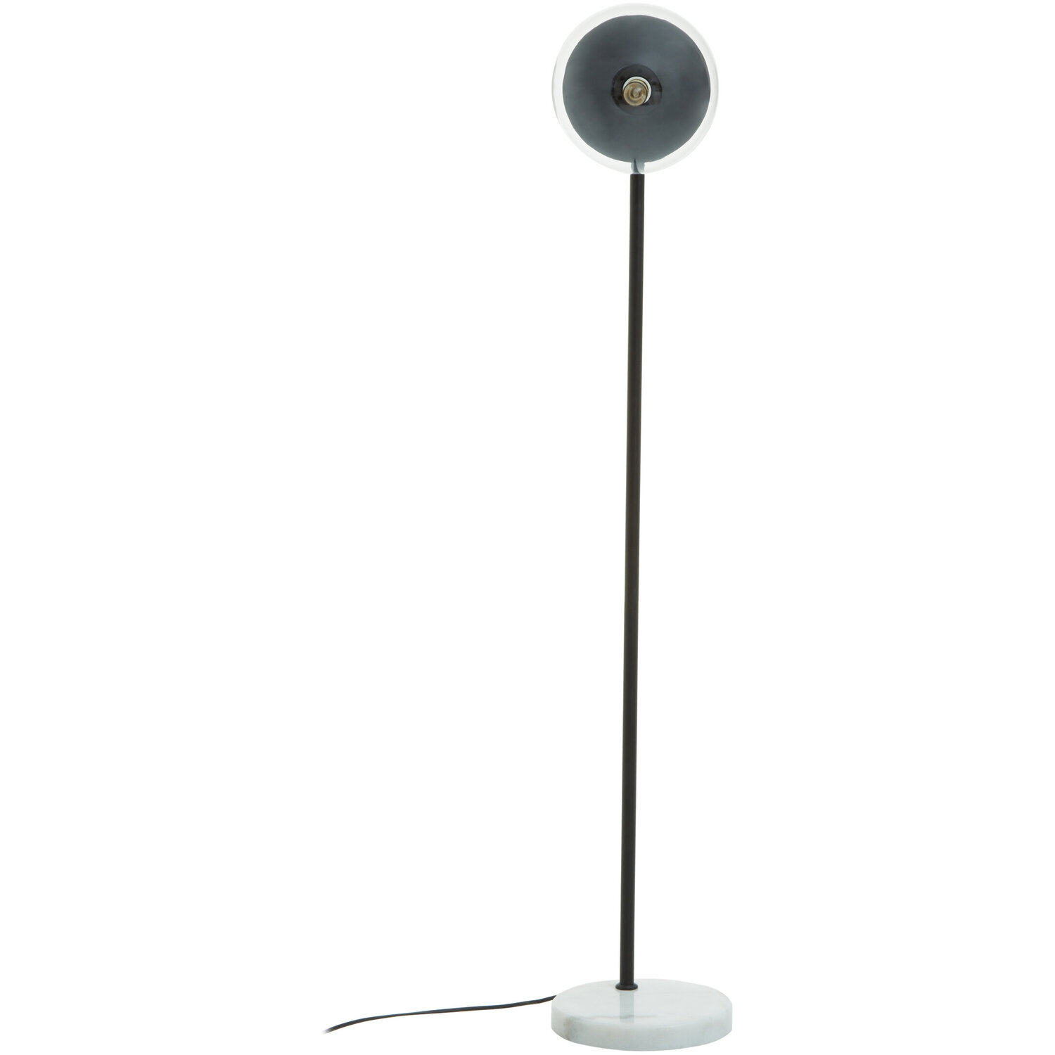 Revive Black Finish Floor Lamp - Black