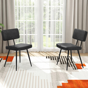 Upholstered Kitchen Side Chair Set of 2