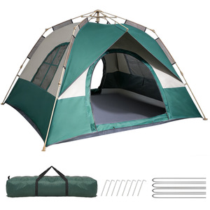 4-6 Person Family Multicoloured Camping Tent