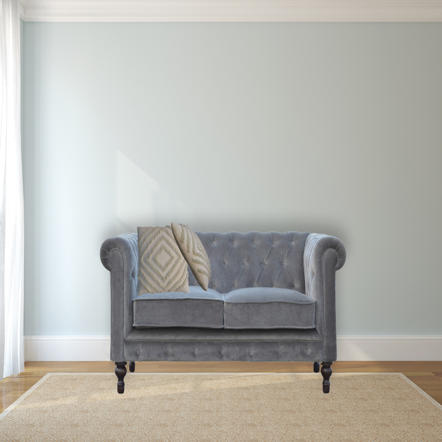 Artisan Furniture Tacy Sage Green Cushion Set Of 2 - Grey
