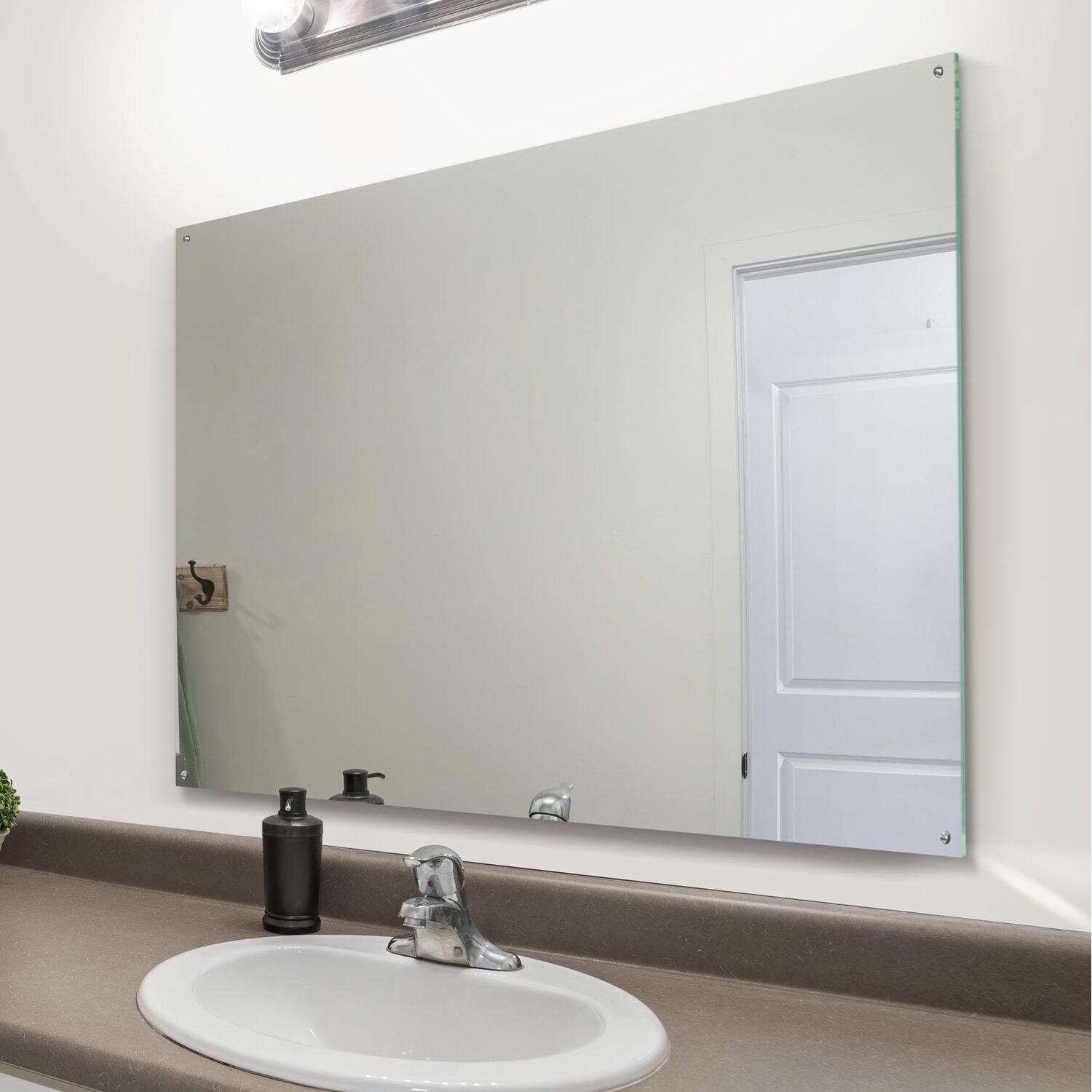 Image of 4mm Sheet Mirror Glass Polished Edges&hellip;