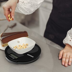 Sorted Black Glass 2kg Kitchen Scale