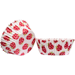 Diva Strawberry Fields 60 Piece Medium Cupcake Cases