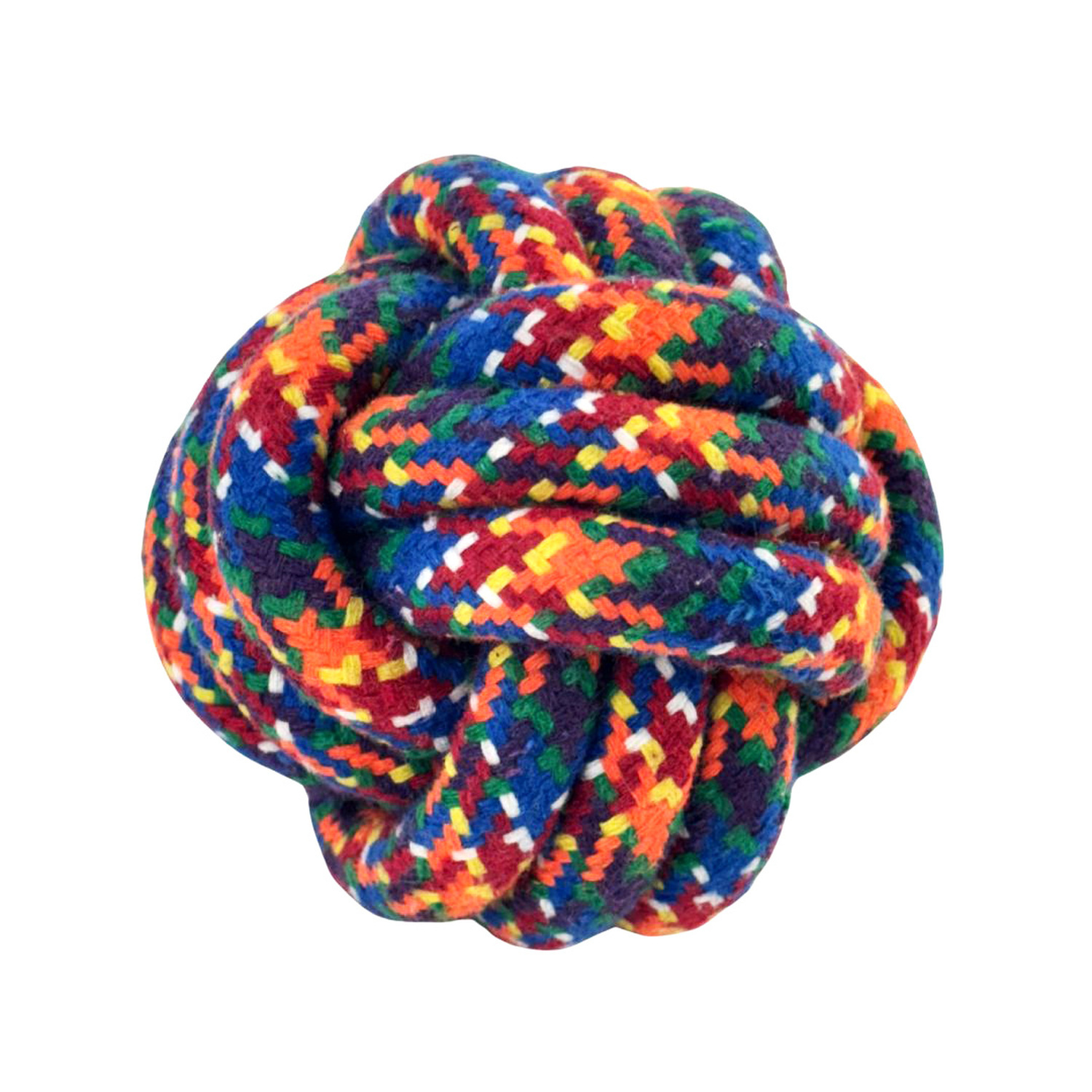 HugglePets Mountain Rope Ball Dog Toy - Orange