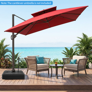 Wheeled Weighted Cantilever Umbrella Base