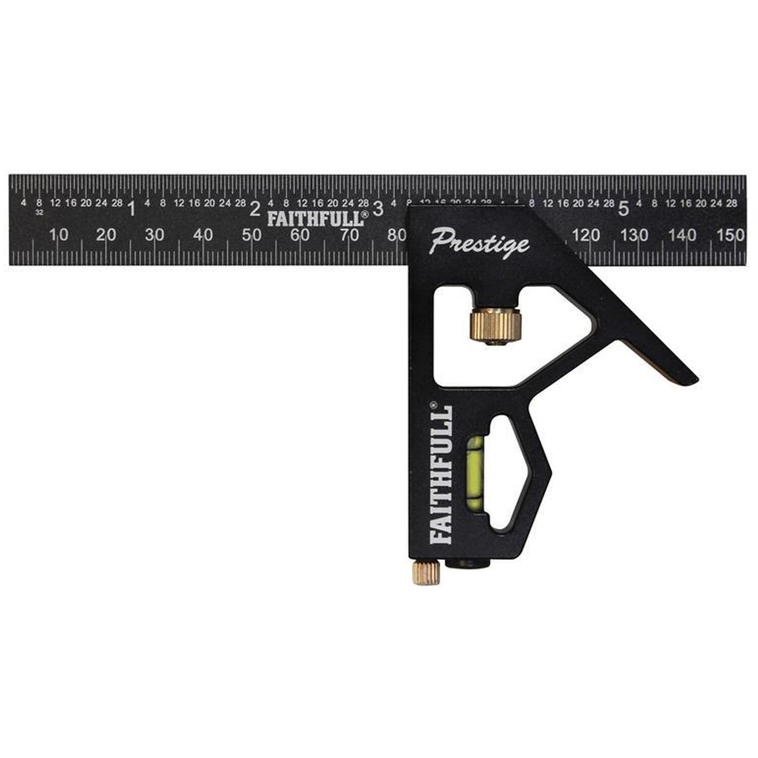 Faithfull Prestige Combination Square 150mm (6in)