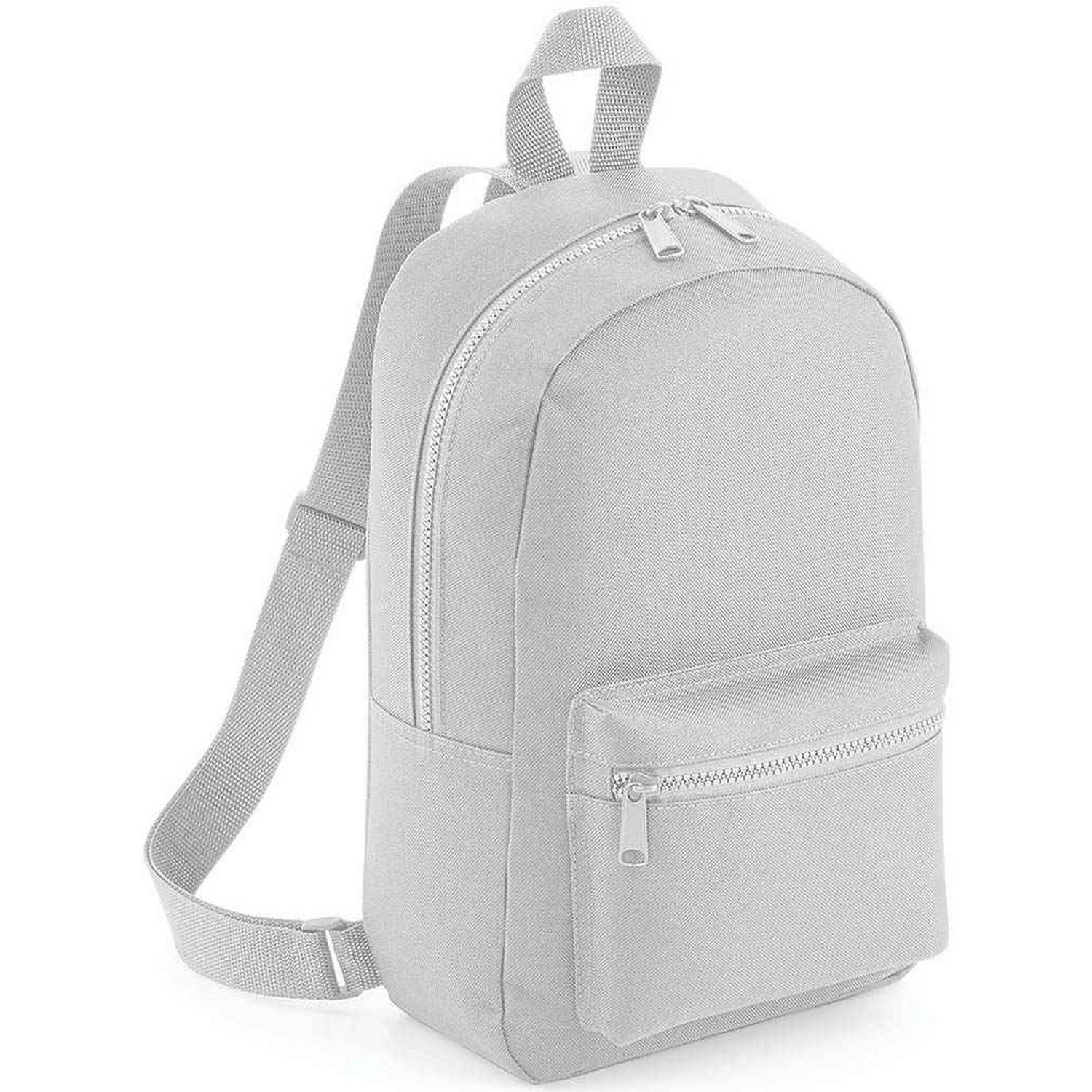 Bagbase Essential Fashion Mini Backpack - Light Grey