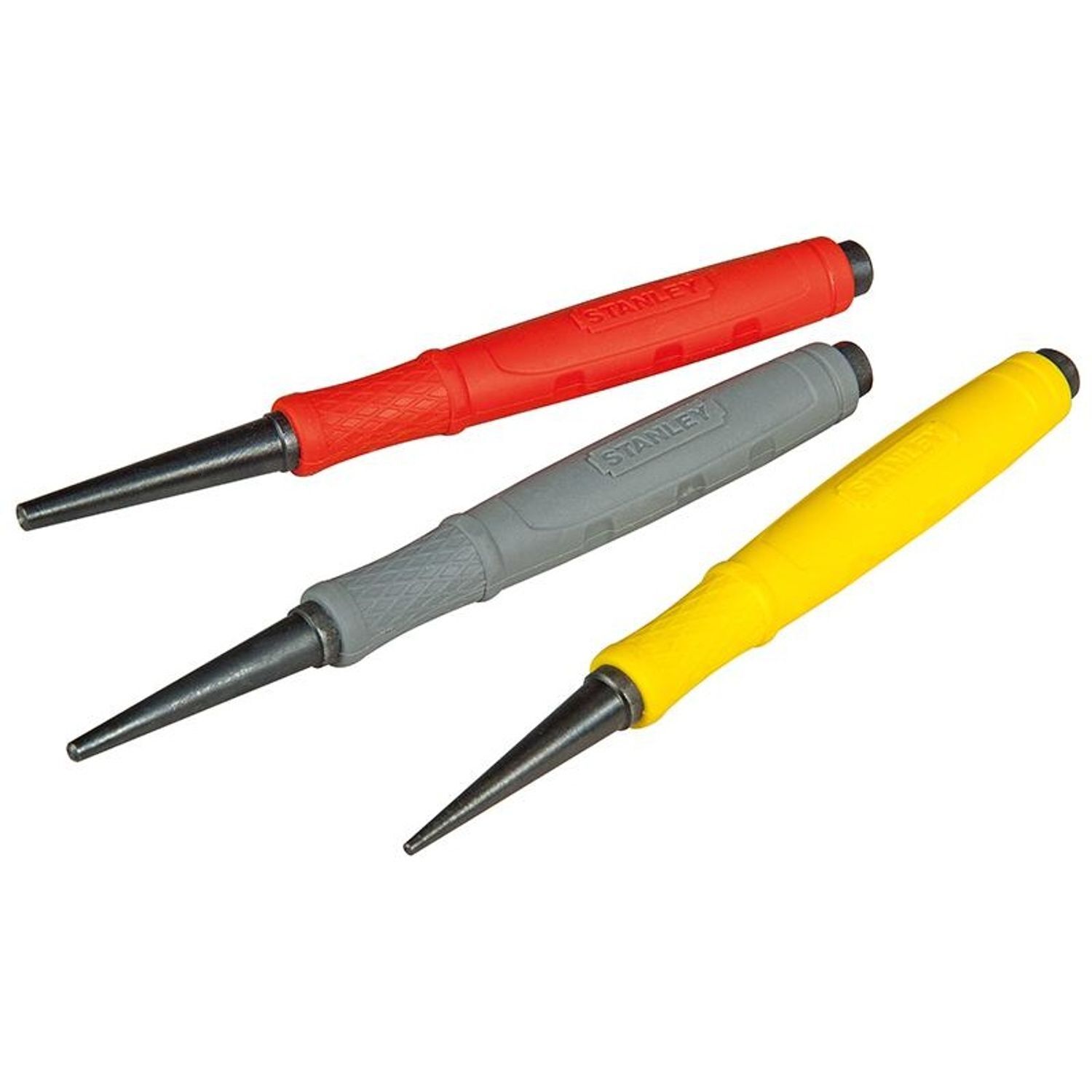 Stanley Hand Tools Dynagrip Nail Punch - Multi Colour