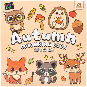 Autumn Easy Colouring Book