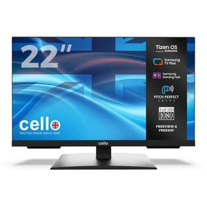 22 inch Smart Samsung Plus TV with Frameless Bezel