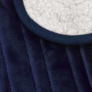 Cosi Home Double Fleece & Sherpa Electric Heated Throw