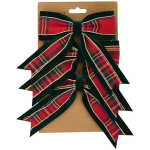 Heritage Tartan Bow Set