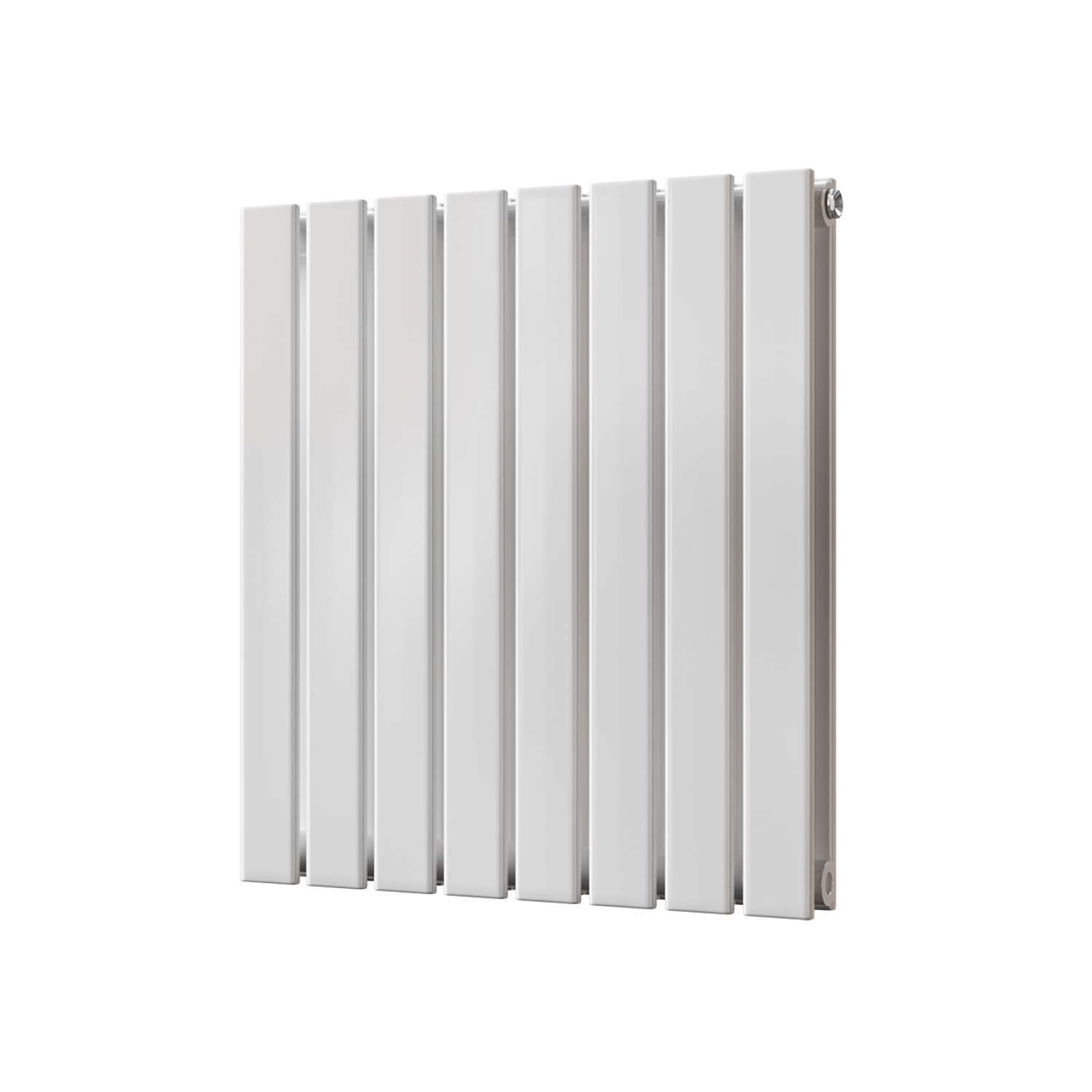 Uk Radiators Typhoon - White Designer Radiator Double Panel - White / 544Mm / 600Mm