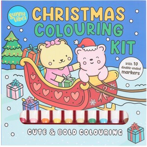 Sunny Vibes Sunggly Christmas Colouring Kit