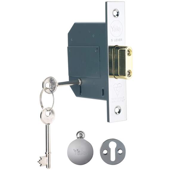 Yale Locks PYCJDC concealed door closer electro brassed 50kg fire rated