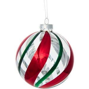 Swirl Shiny Bauble