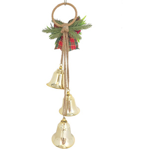Floristry Gold Bell Door Hanger