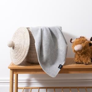 Highland Cow Baby Wool Blanket