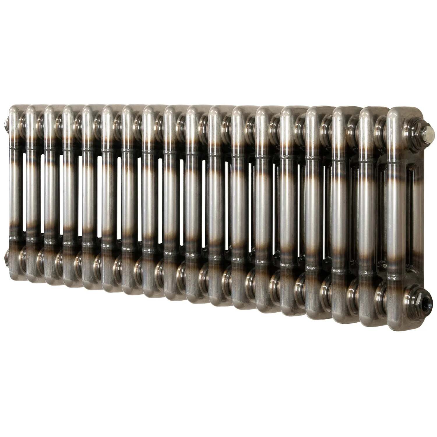 Monstershop Traditional 2 Column Radiator - 300 X 830Mm - Raw Metal - Image 3