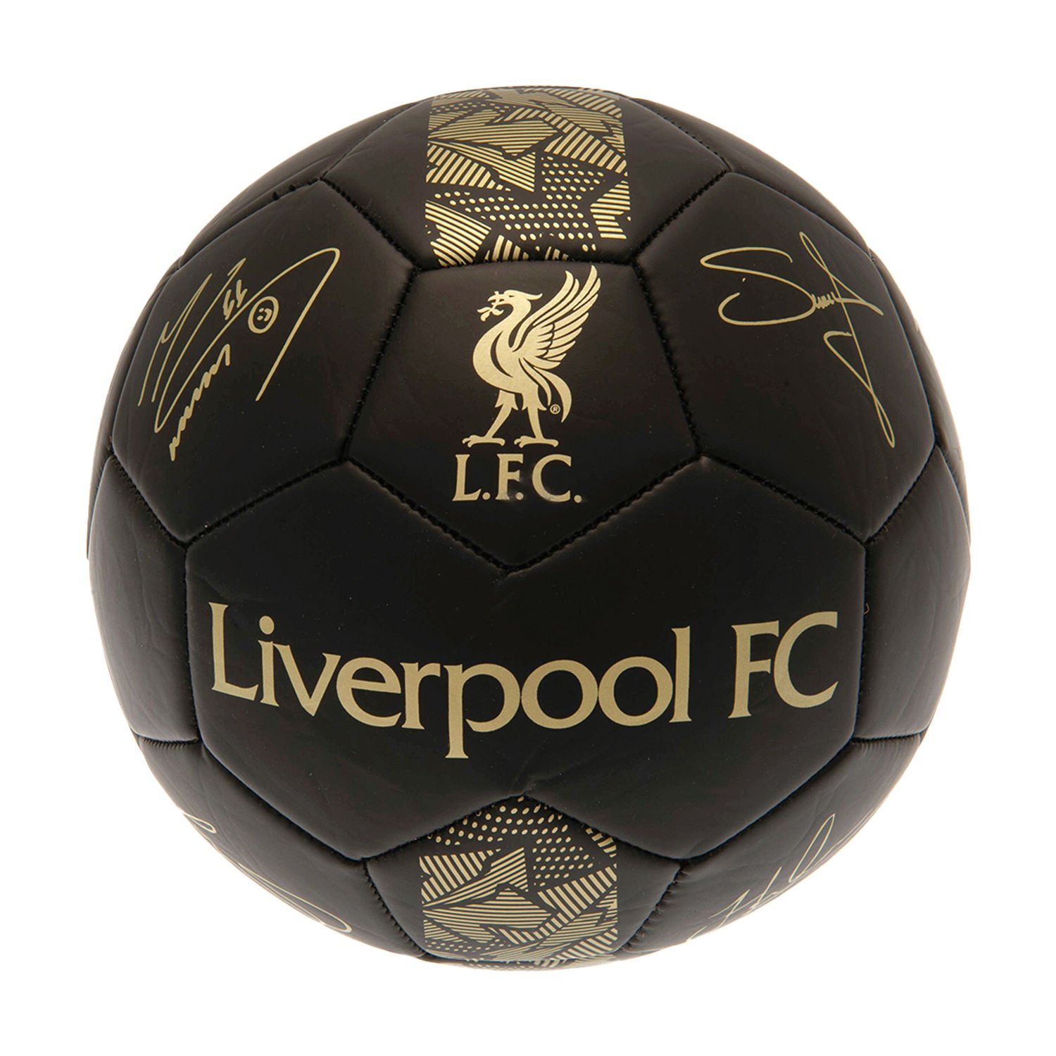 Liverpool Fc Unisex Black Phantom Signature Football In - Image 3