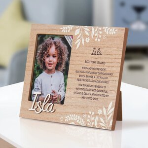 Isla Pre-personalised Child's Picture Frame