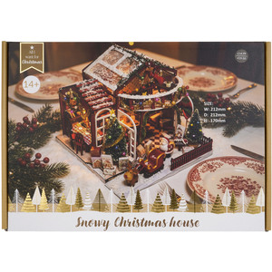 Snowy Christmas House