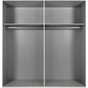 Ernie grey 225cm 2-door sliding wardrobe