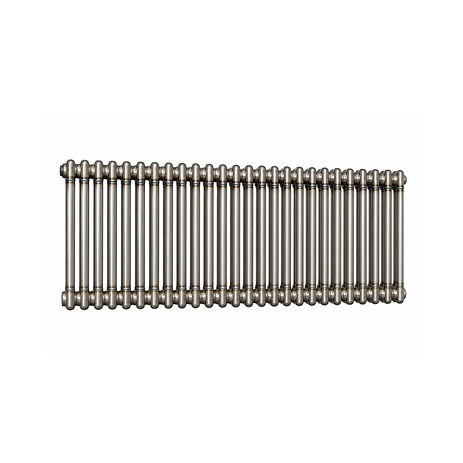 B&Q - Bare Metal Lacquer Horizontal 2 Column Traditional Radiator 500mm (H) X 1370mm (W) - Image 2