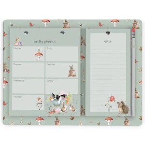 Garden Friends Weekly and Shopping Planner