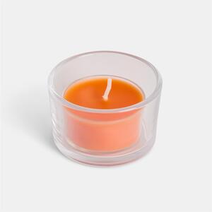 OHS Pack of 10 Pumpkin Scented Tealights Holder