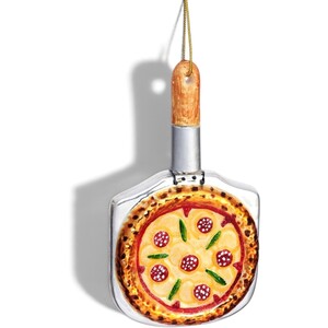 Pizza on Board Christmas Tree Decoration