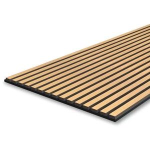 Oak Slatted Acoustic Wall Panel