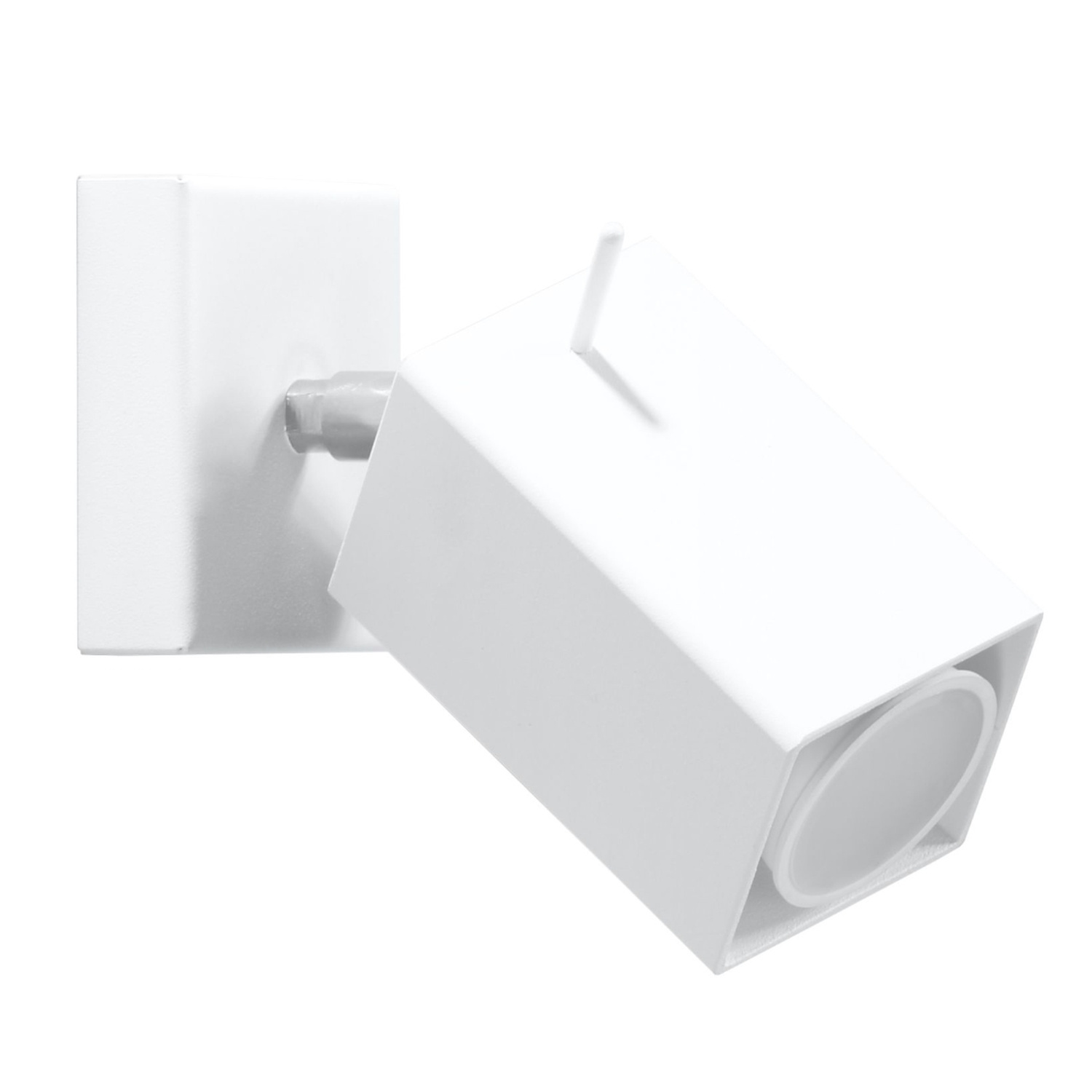 Modern GU10 Wall Light Adjustable Steel Spotlight Lamp White Indoor Sconce - Image 2