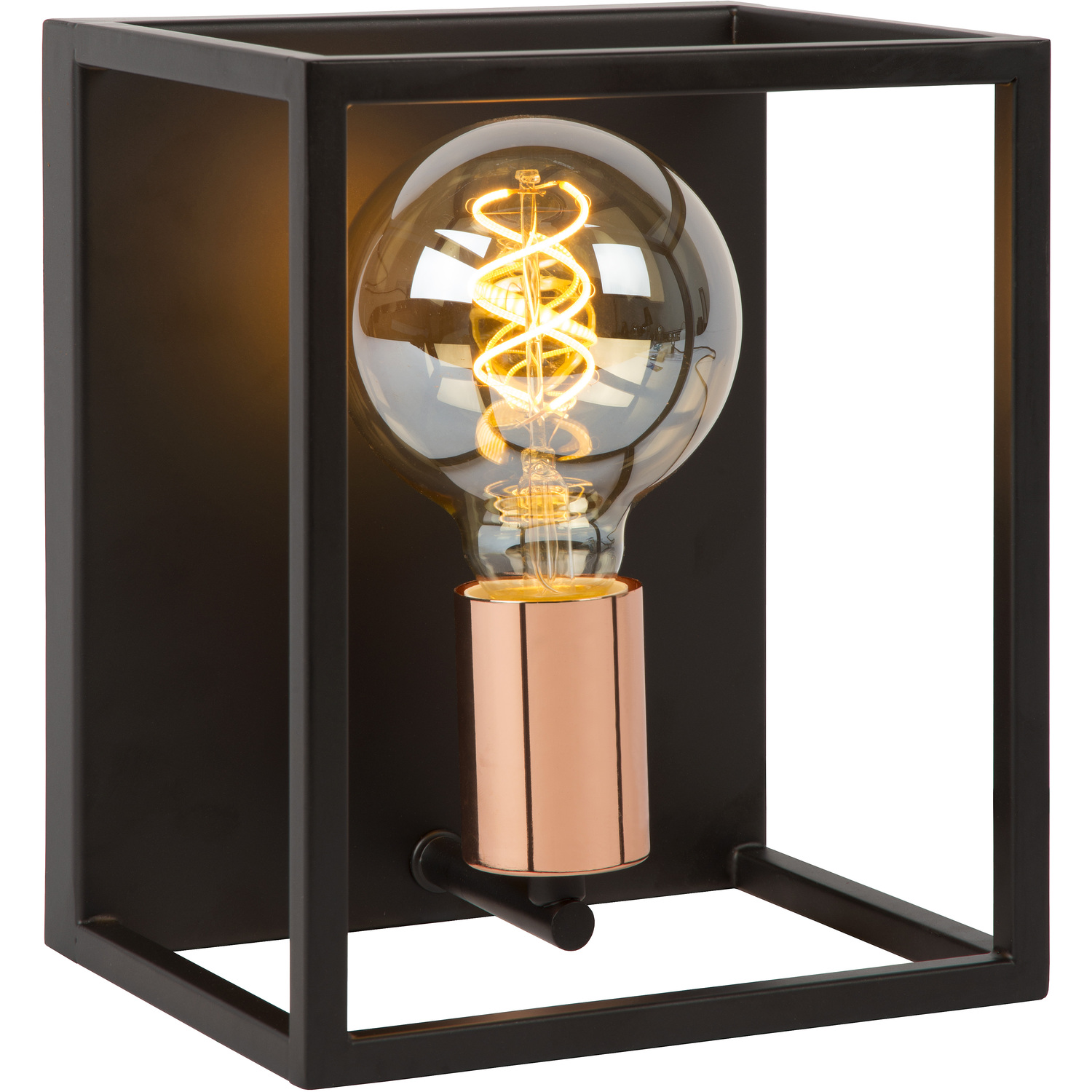 Lucide Unisex Black 'Arthur' Stylish Dimmable Indoor Decorative Mountable Wall Light 1Xe27 In Size 1 - Image 2