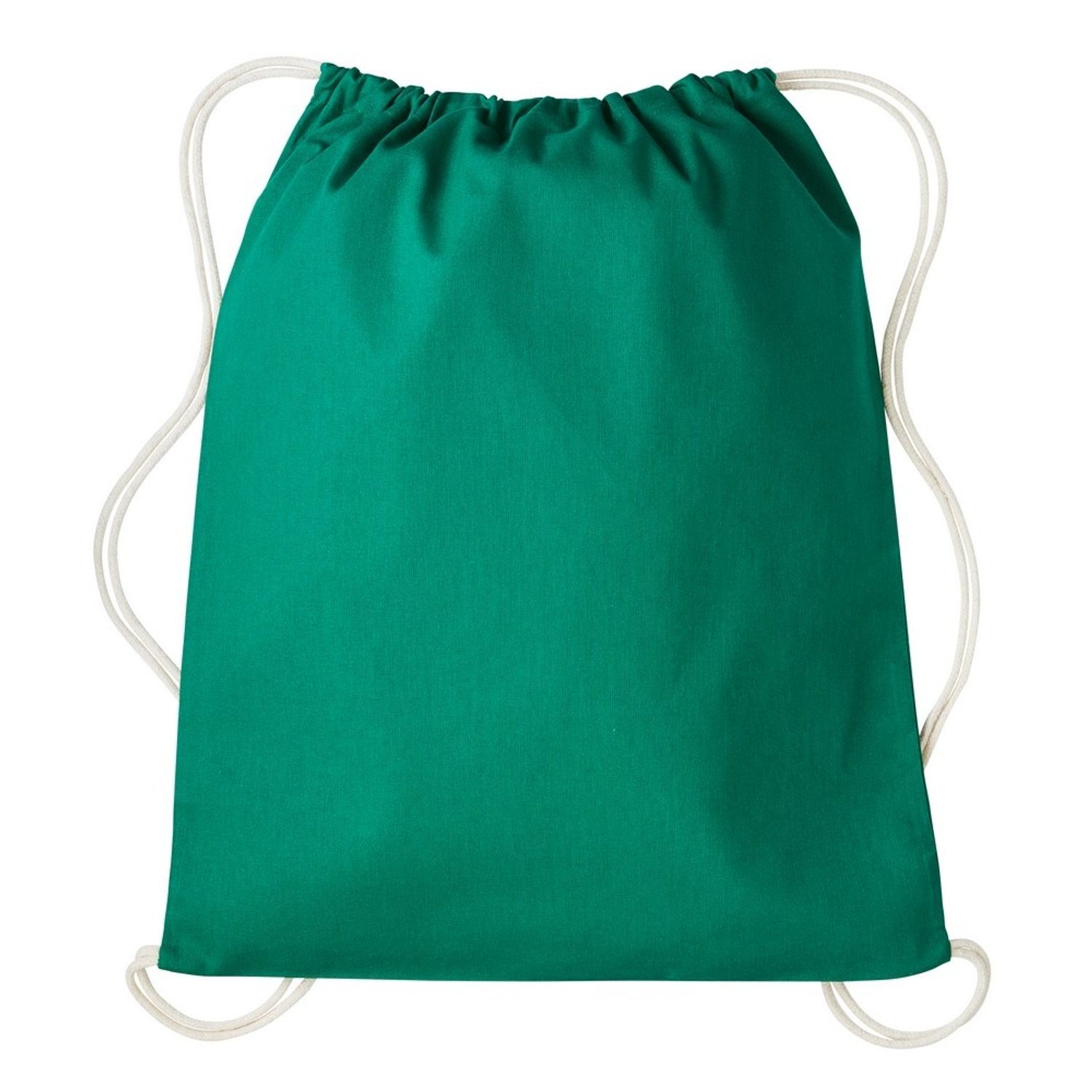 Nutshell Drawstring Gymsac - Bottle Green/Natural