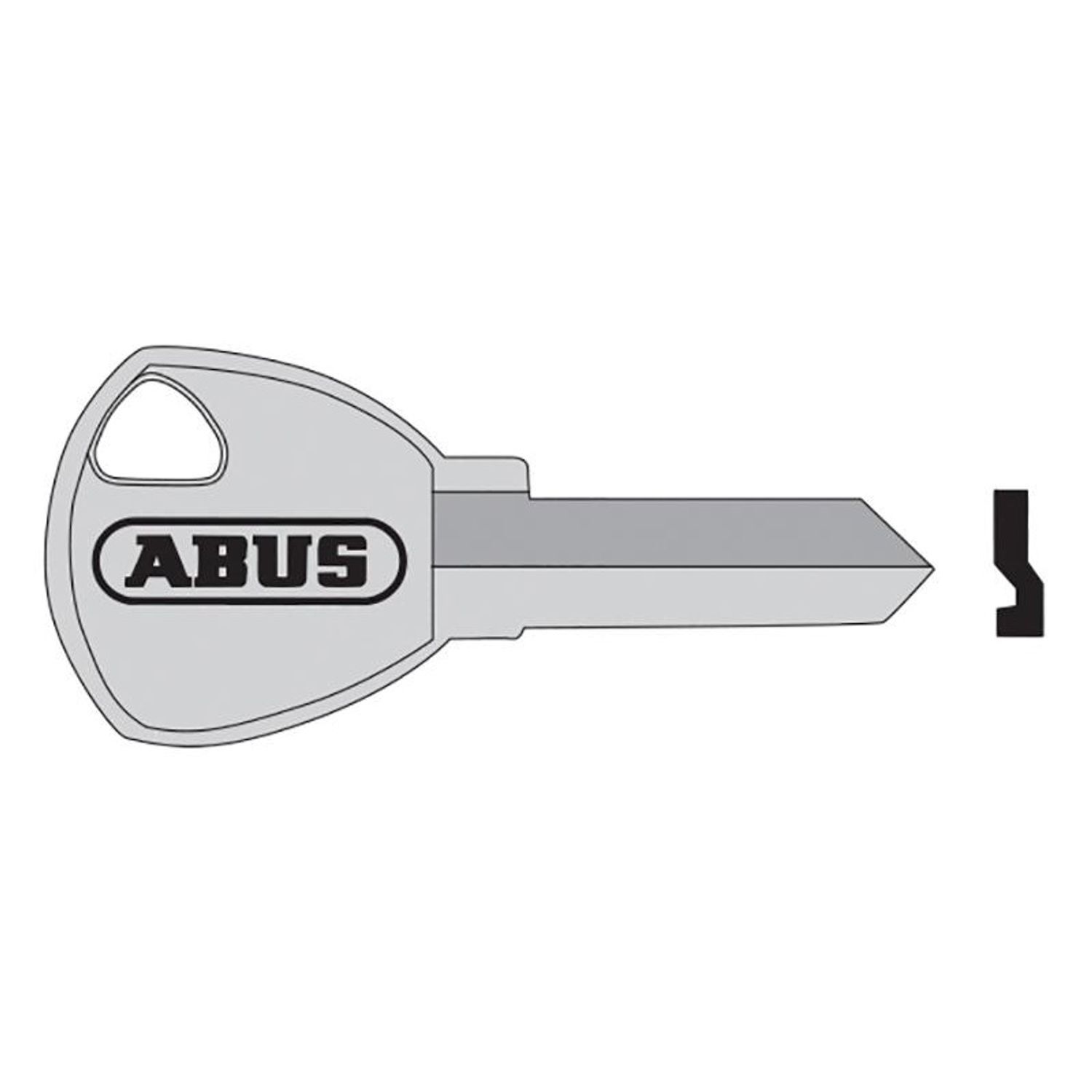 Abus Mechanical 65 Series Key Blank D - Multi Colour