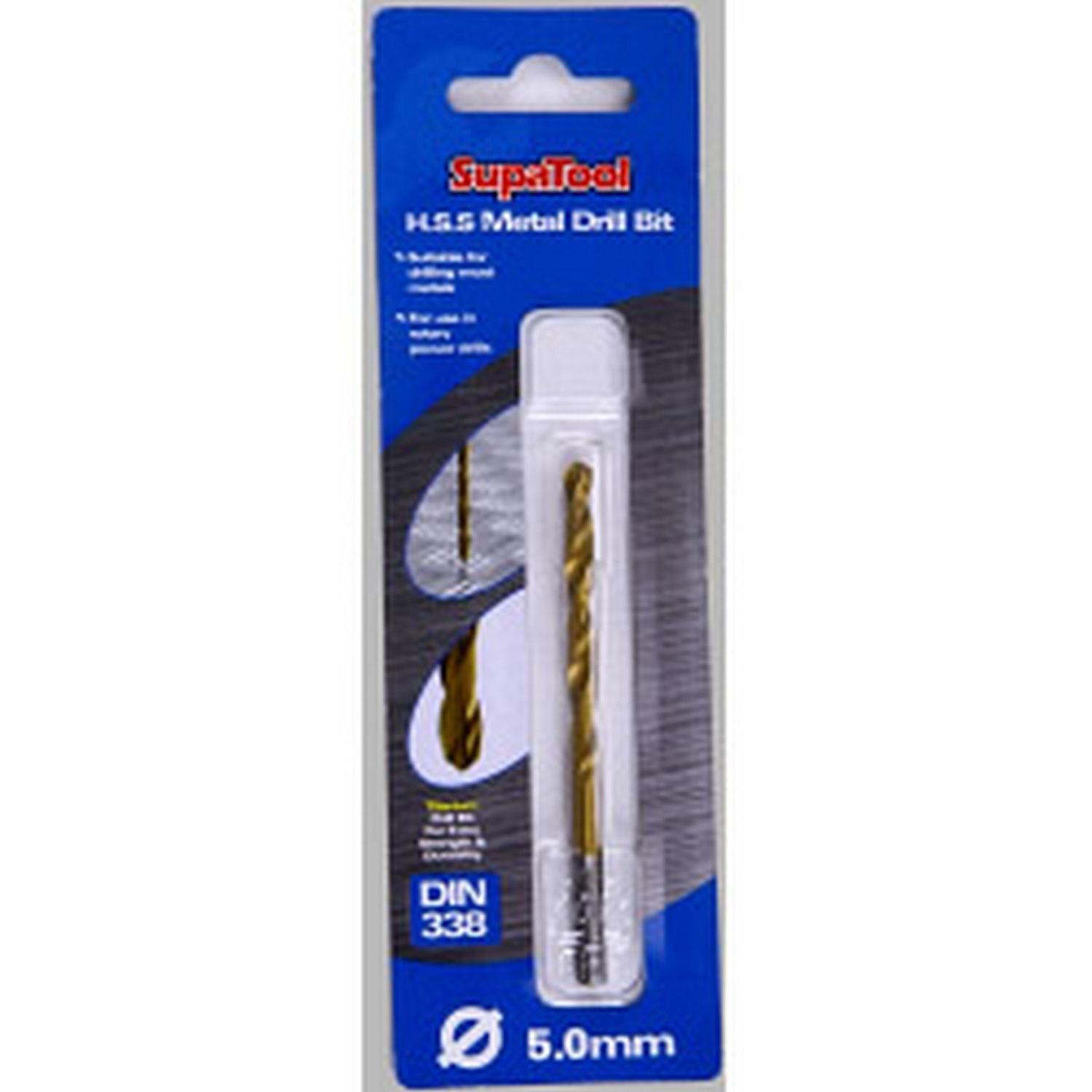 Supatool Titanium Hss Drill Bit A - Gold