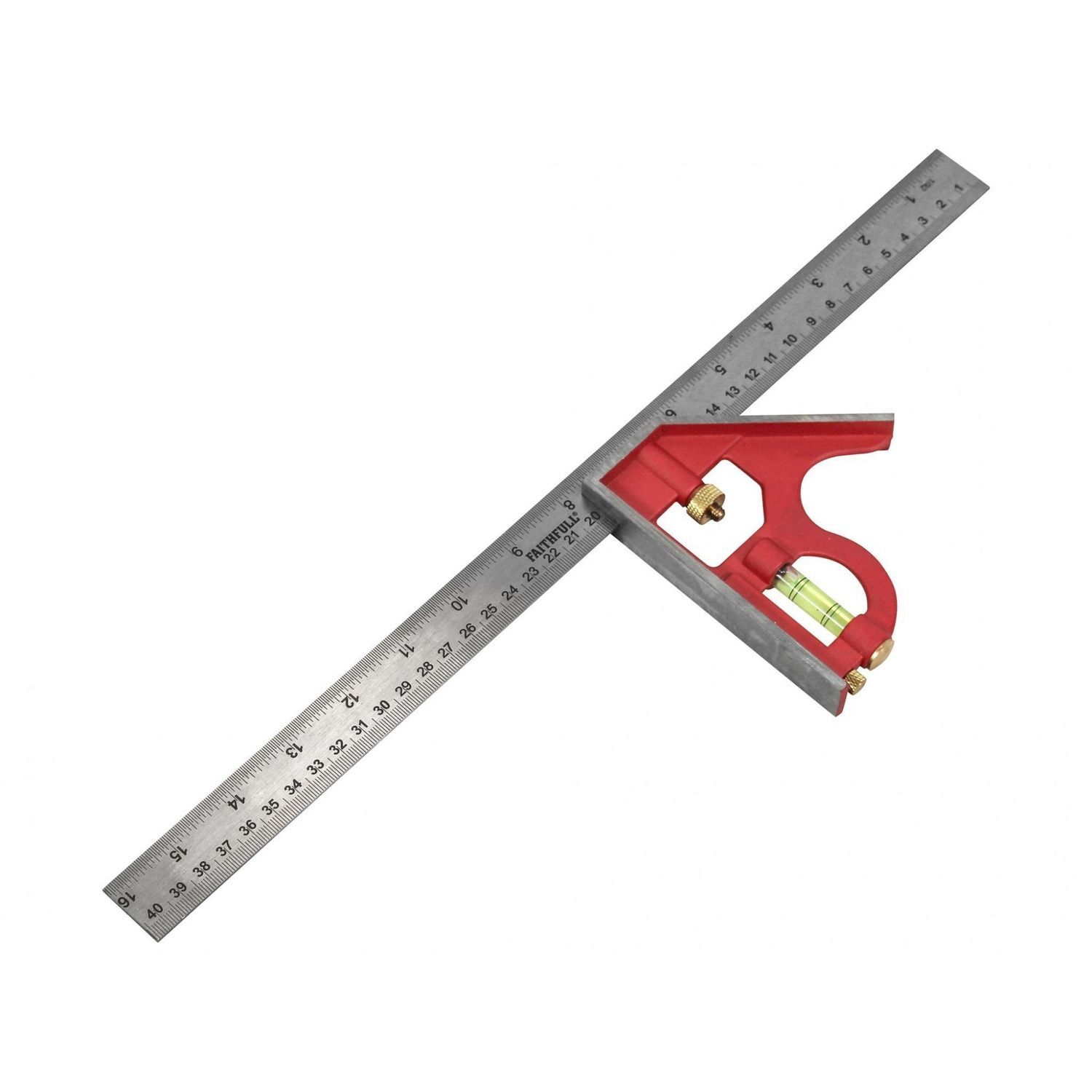 Faithfull Combination Square B - Multi Colour