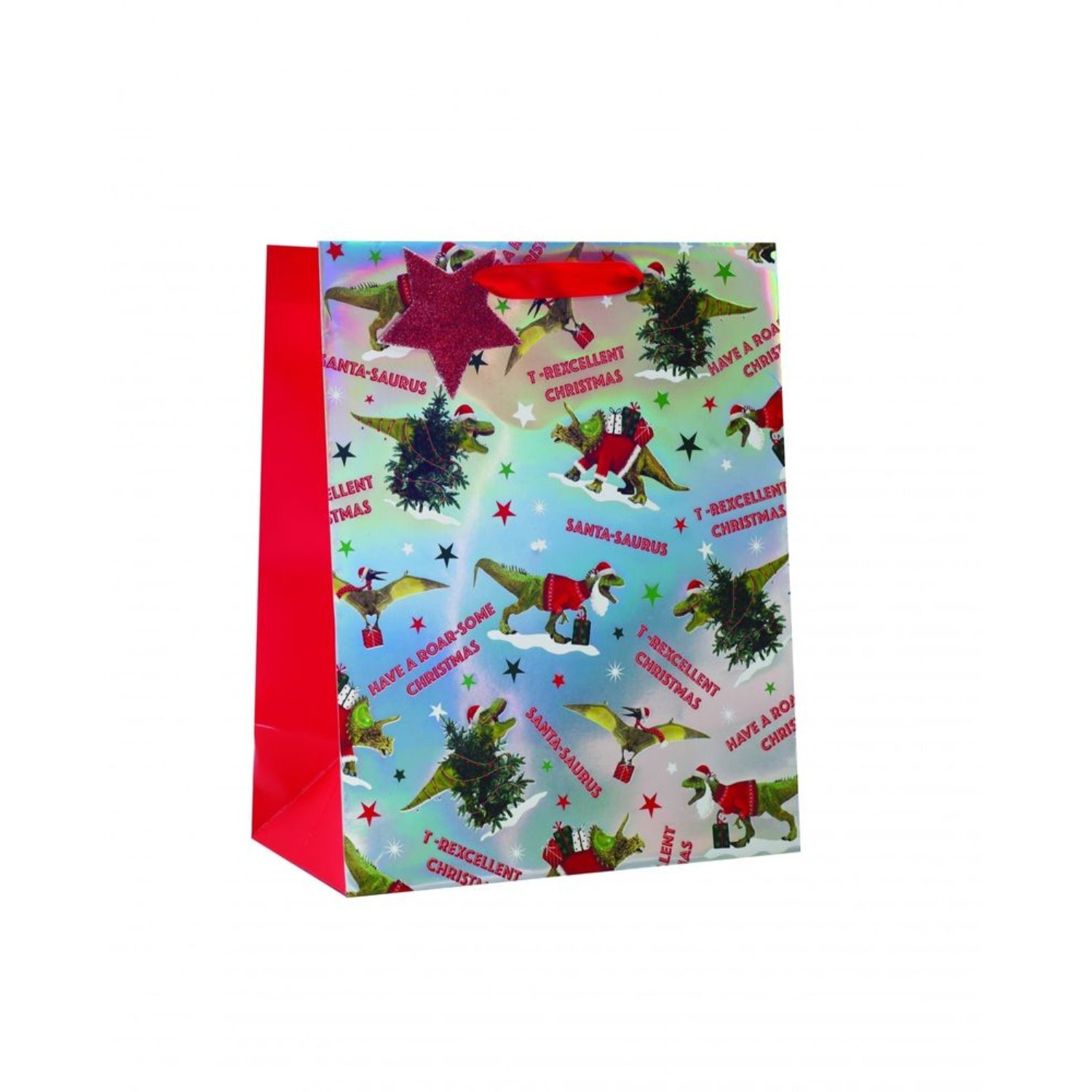 Kdmd Unisex Multicolor T-Rex Large Bag 10 Pack - Image 2