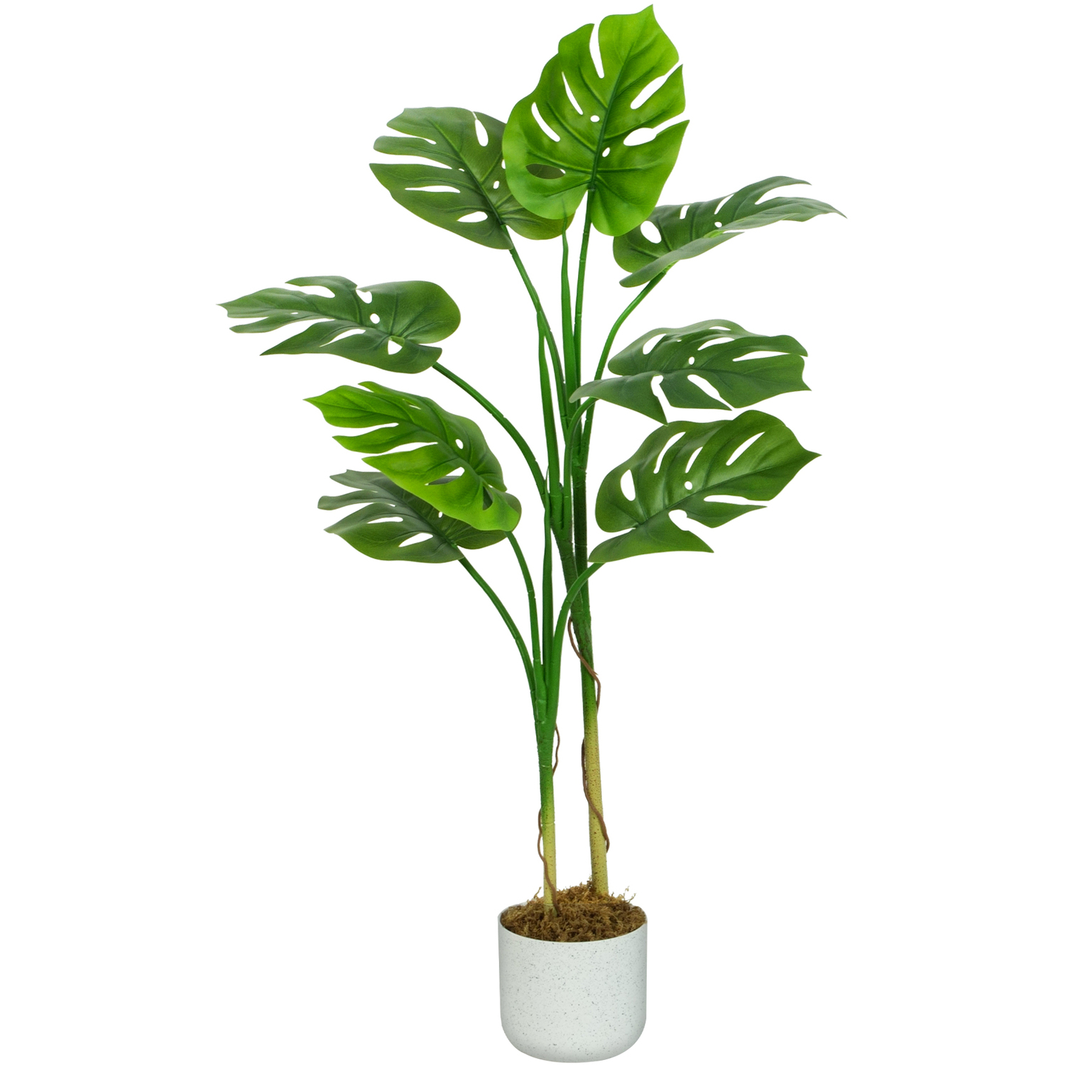 Mcc Direct Artificial Monstera Tree Indoor Houseplant Decorative Garden Tree 110Cm - Image 3