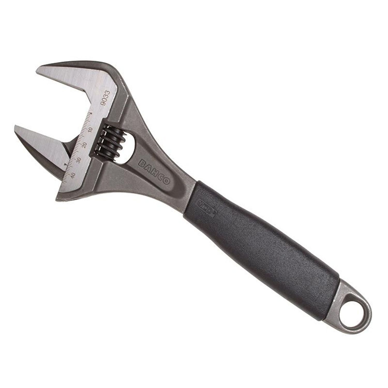 Bahco Ergo 90 Series Adjustable Wrench, Extra Wide Jaw C - Multi Colour