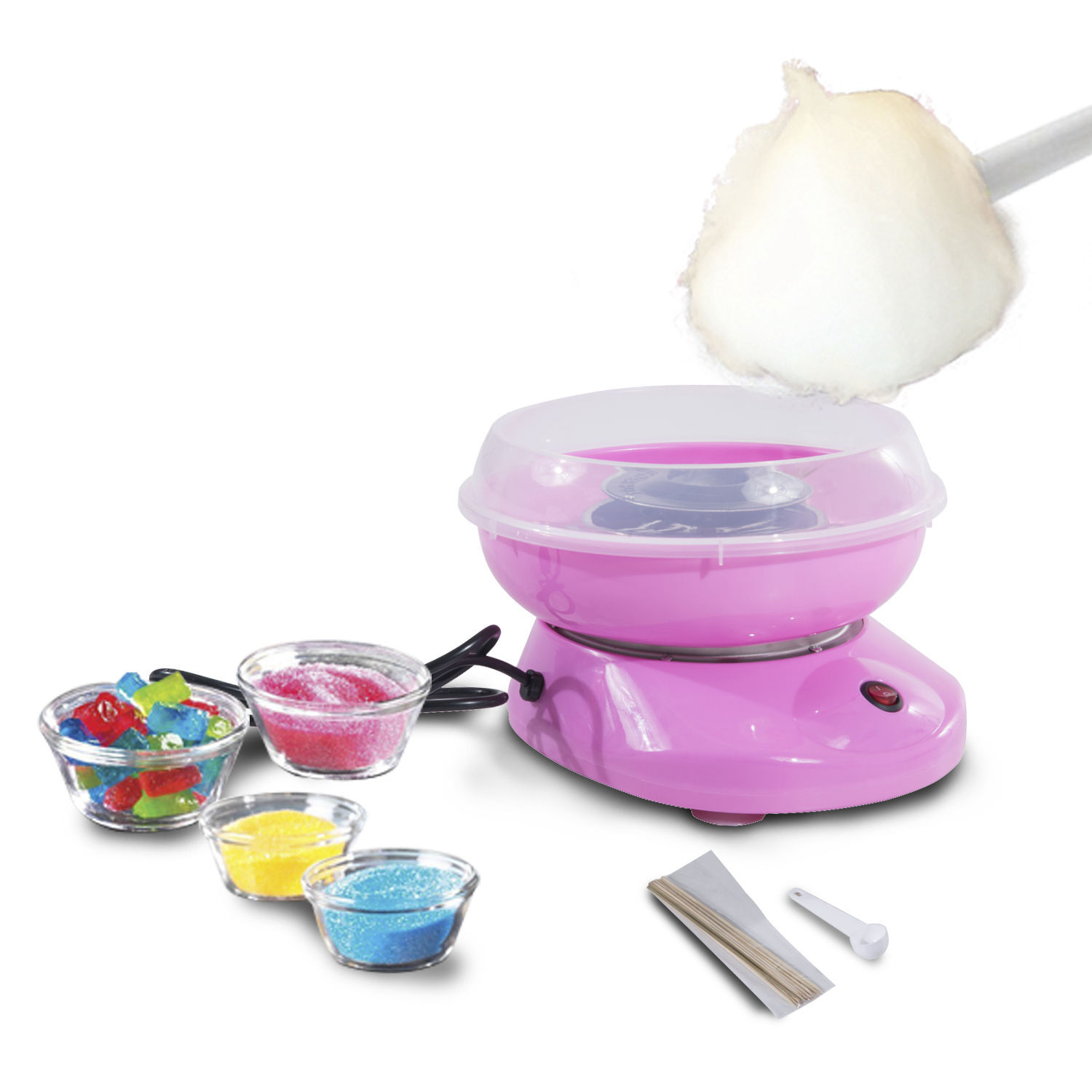 Homcom Electric Candy Floss Making Machine - Pink